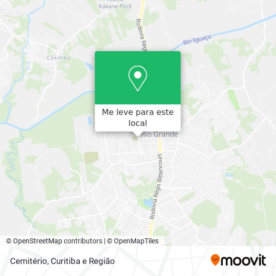 Cemitério mapa