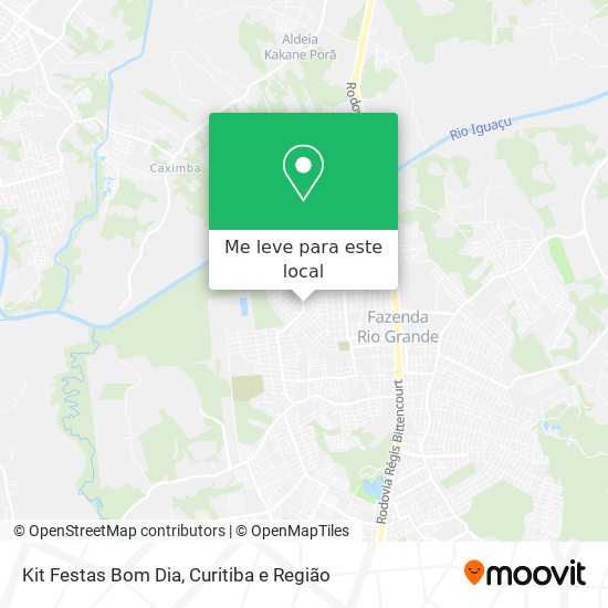 Kit Festas Bom Dia mapa