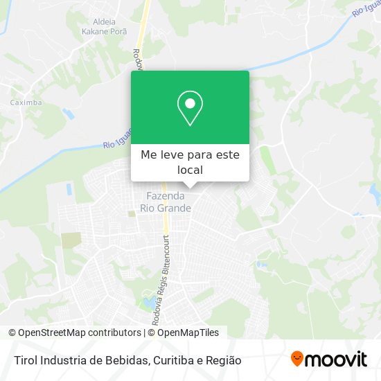 Tirol Industria de Bebidas mapa