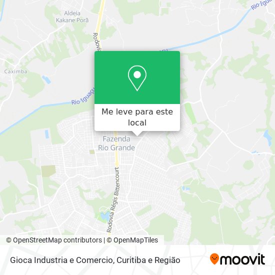Gioca Industria e Comercio mapa