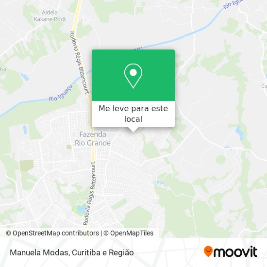 Manuela Modas mapa