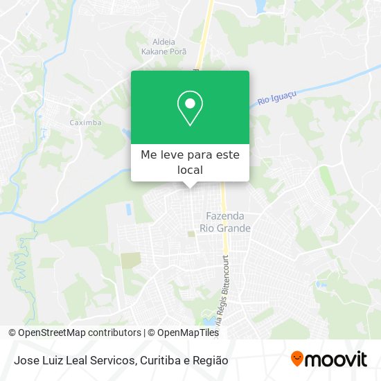 Jose Luiz Leal Servicos mapa