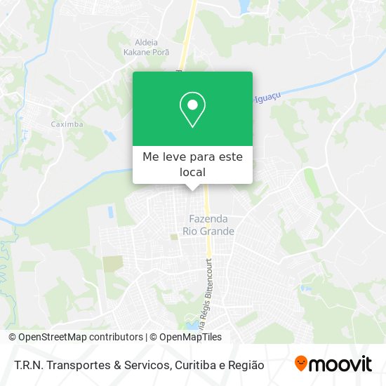 T.R.N. Transportes & Servicos mapa