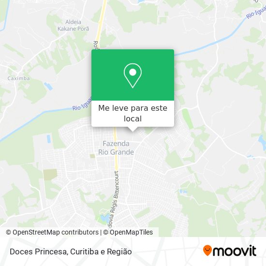 Doces Princesa mapa