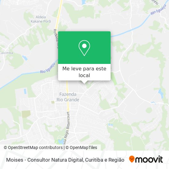 Moises - Consultor Natura Digital mapa