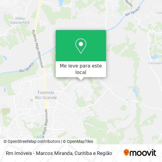 Rm Imóveis - Marcos Miranda mapa