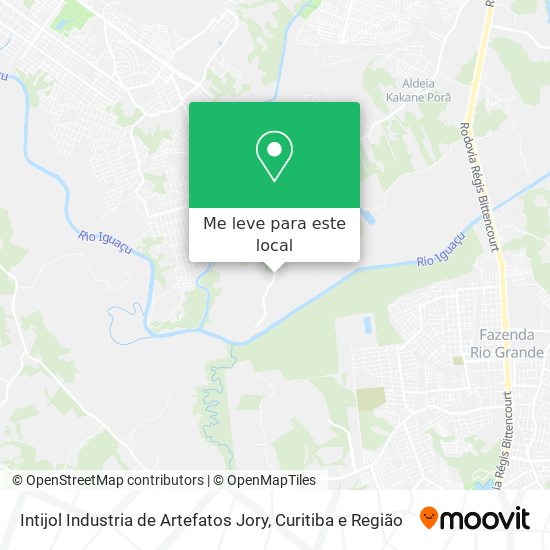 Intijol Industria de Artefatos Jory mapa