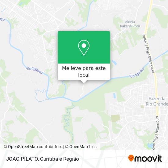 JOAO PILATO mapa