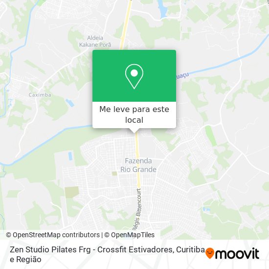 Zen Studio Pilates Frg - Crossfit Estivadores mapa