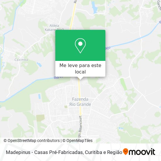 Madepinus - Casas Pré-Fabricadas mapa
