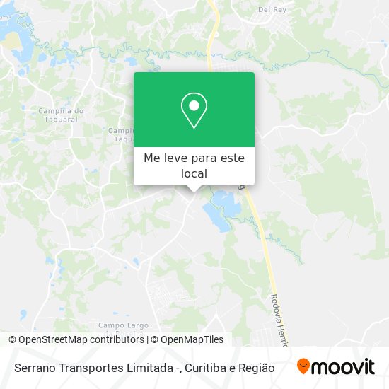 Serrano Transportes Limitada - mapa