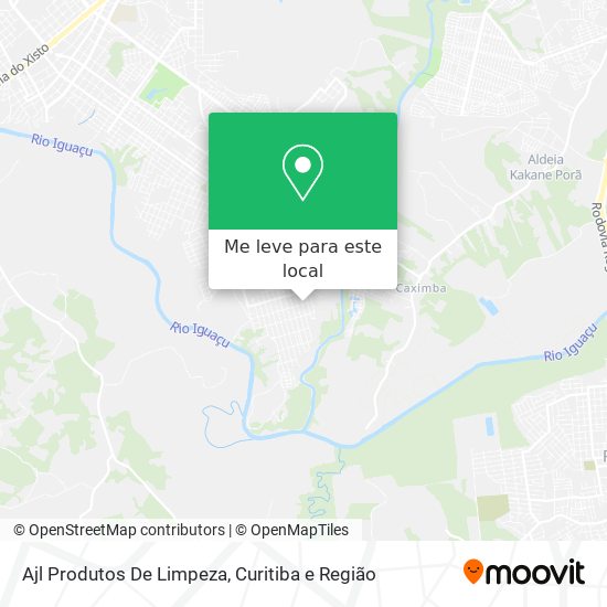 Ajl Produtos De Limpeza mapa