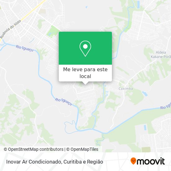 Inovar Ar Condicionado mapa