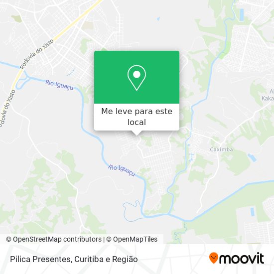 Pilica Presentes mapa