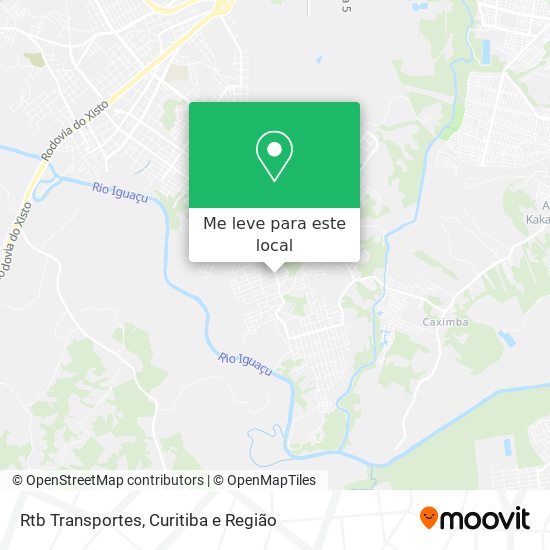 Rtb Transportes mapa
