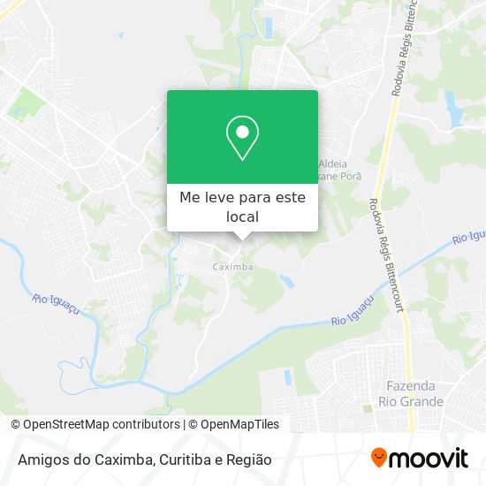 Amigos do Caximba mapa