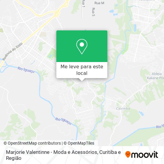 Marjorie Valentinne - Moda e Acessórios mapa