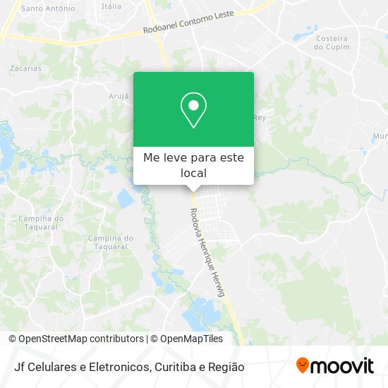 Jf Celulares e Eletronicos mapa