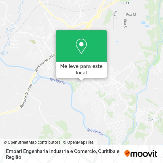 Empari Engenharia Industria e Comercio mapa