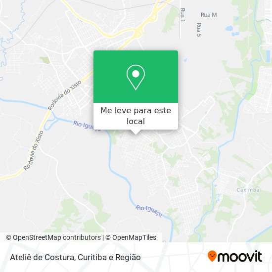 Ateliê de Costura mapa