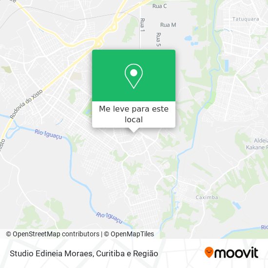 Studio Edineia Moraes mapa
