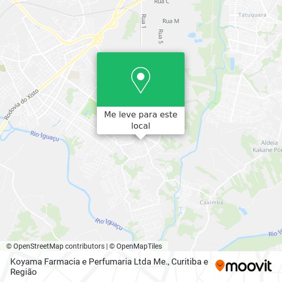 Koyama Farmacia e Perfumaria Ltda Me. mapa