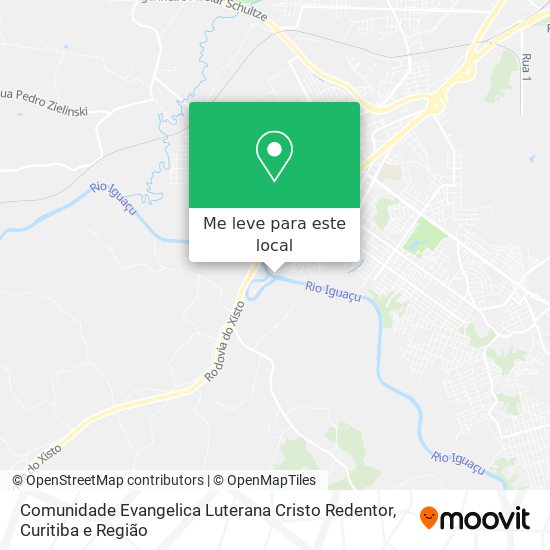 Comunidade Evangelica Luterana Cristo Redentor mapa