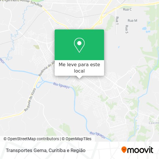 Transportes Gema mapa