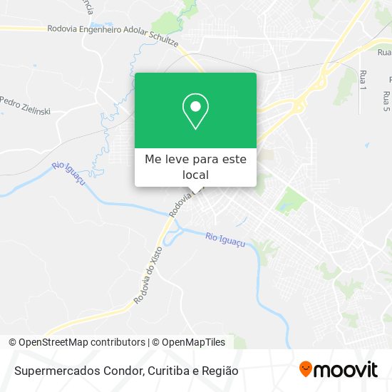 Supermercados Condor mapa