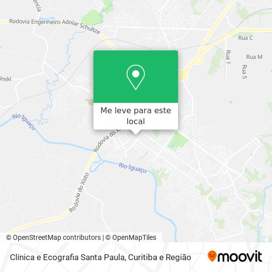 Clínica e Ecografia Santa Paula mapa