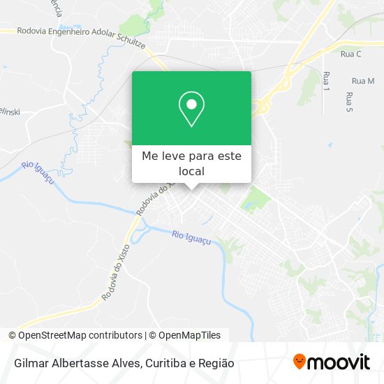 Gilmar Albertasse Alves mapa