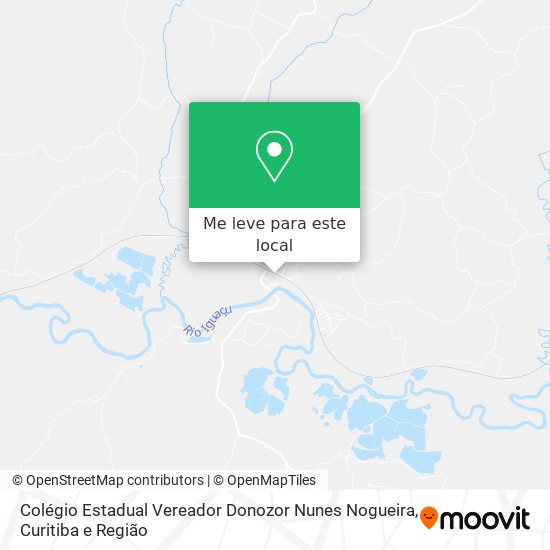 Colégio Estadual Vereador Donozor Nunes Nogueira mapa