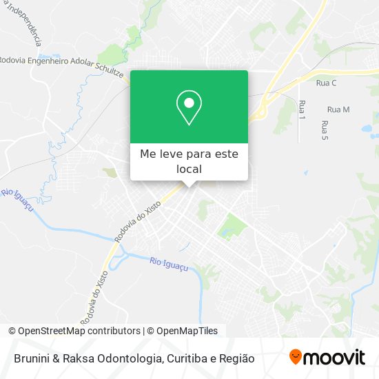 Brunini & Raksa Odontologia mapa