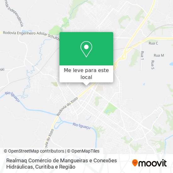 Realmaq Comércio de Mangueiras e Conexões Hidráulicas mapa