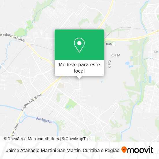 Jaime Atanasio Martini San Martin mapa