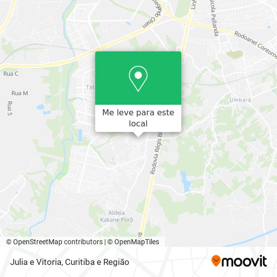 Julia e Vitoria mapa