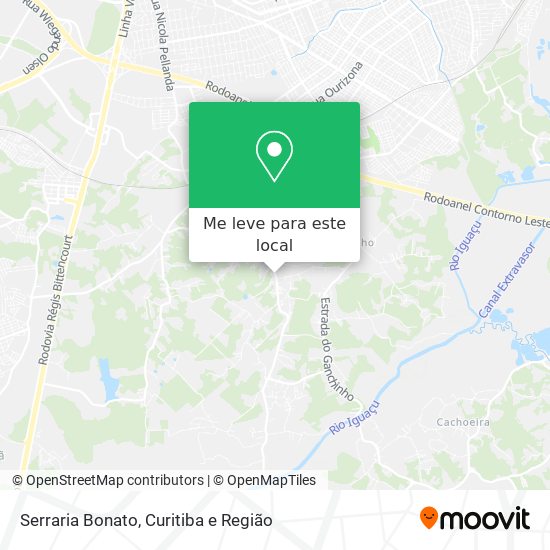Serraria Bonato mapa