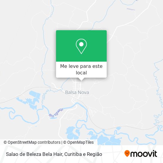 Salao de Beleza Bela Hair mapa