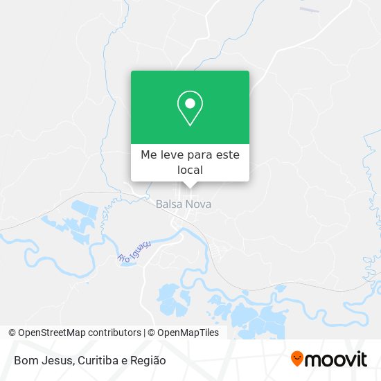 Bom Jesus mapa
