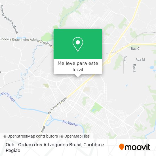Oab - Ordem dos Advogados Brasil mapa