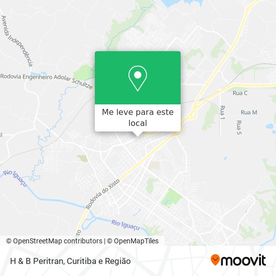 H & B Peritran mapa