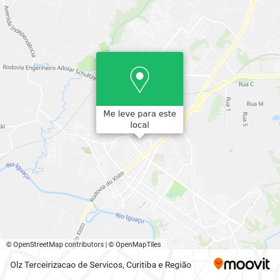 Olz Terceirizacao de Servicos mapa