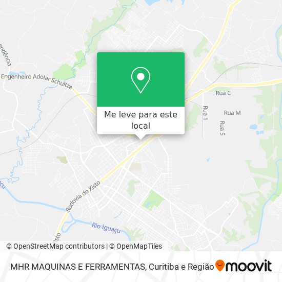 MHR MAQUINAS E FERRAMENTAS mapa