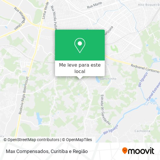 Max Compensados mapa