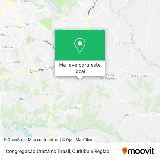 Congregação Cristã no Brasil mapa