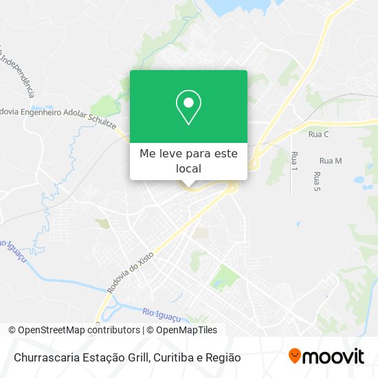 Churrascaria Estação Grill mapa