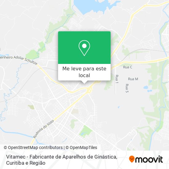 Vitamec - Fabricante de Aparelhos de Ginástica mapa