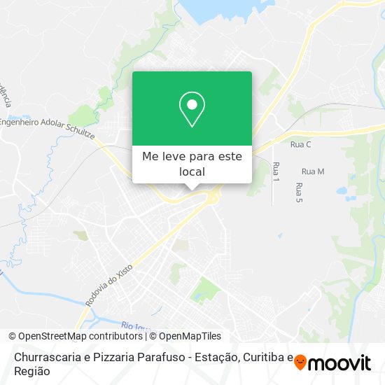 Churrascaria e Pizzaria Parafuso - Estação mapa