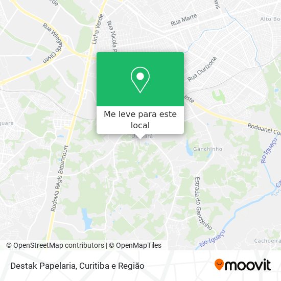 Destak Papelaria mapa