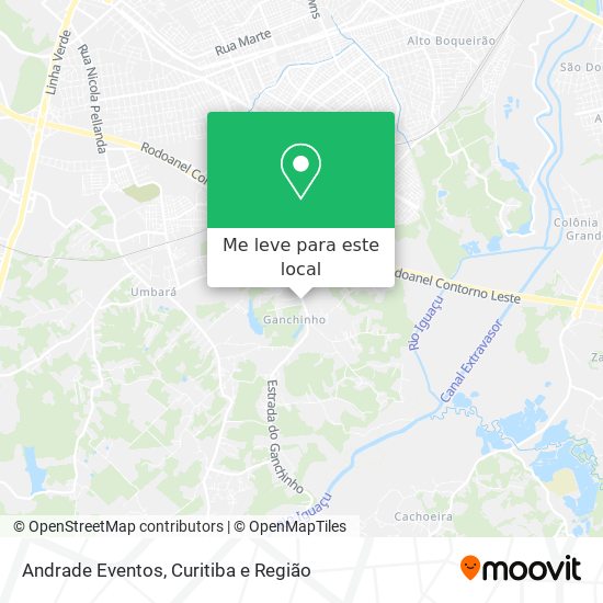 Andrade Eventos mapa
